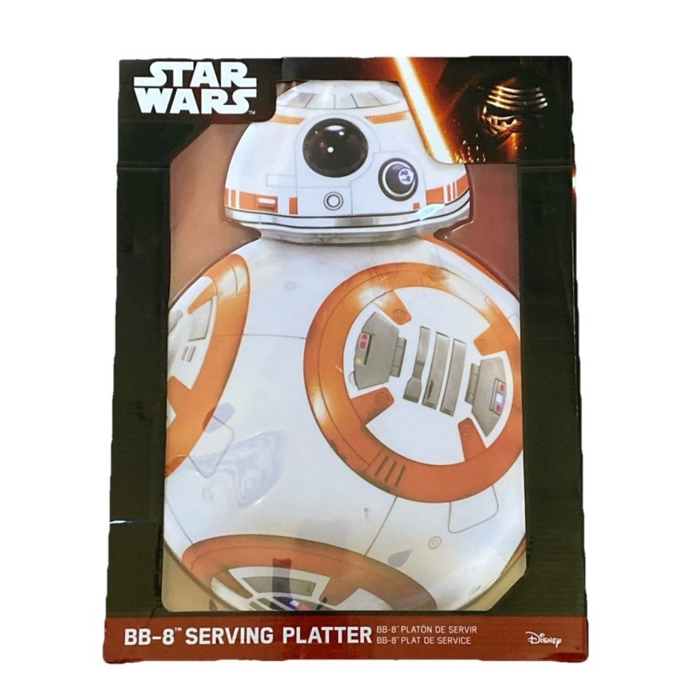 Disney Star Wars BB-8 Droid Serving Platter Melamine - ThinkGeek - Brand New